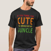 Gay Uncle Pride Guncle 5 T-shirt (Voorkant)