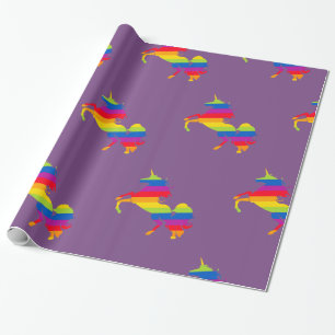 Gay Unicorn Cadeaupapier