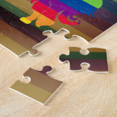 Gay Unicorn Legpuzzel (Zijkant)