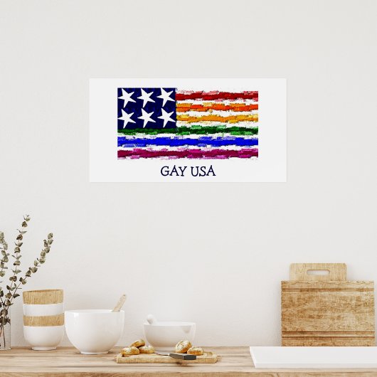 GAY USA POSTER (Keuken)