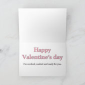 Gay Valentijn Ik ben klaar Feestdagen Kaart (Binnen)