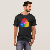 GAY VENN DIAGRAM T-SHIRT (Voorkant volledig)