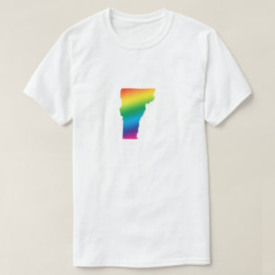 Gay Vermont Gay Pride Parade LGBT Gelijke rechten T-shirt