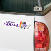 GAY VOOR KAMALA BUMPERSTICKER (Op Truck)