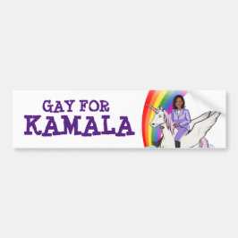GAY VOOR KAMALA BUMPERSTICKER