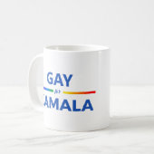 Gay voor Kamala Harris Koffiemok (Voorkant links)