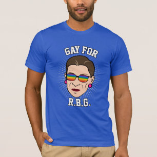 Gay voor RBG - Ruth Bader Ginsburg Pride 2016 - LG T-shirt