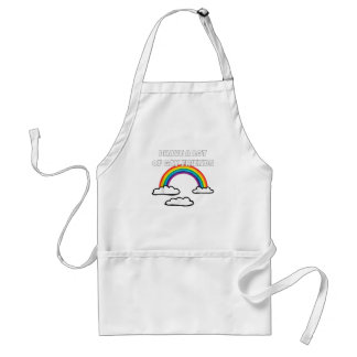 Gay Vrienden LGBT Ally Rainbow Grappige Gay Pride Standaard Schort