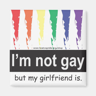 Gay Vriendin Magnet Square