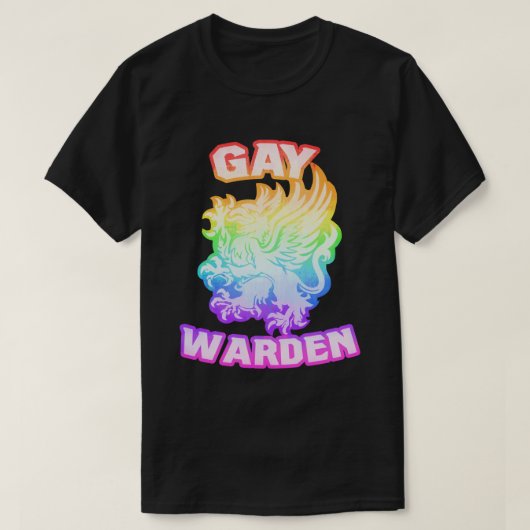 Gay Warden Classic T-Shirt (Design voorkant)