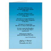 Gay Wedding, Apache Blessing, Blue Gradient (Voorkant)
