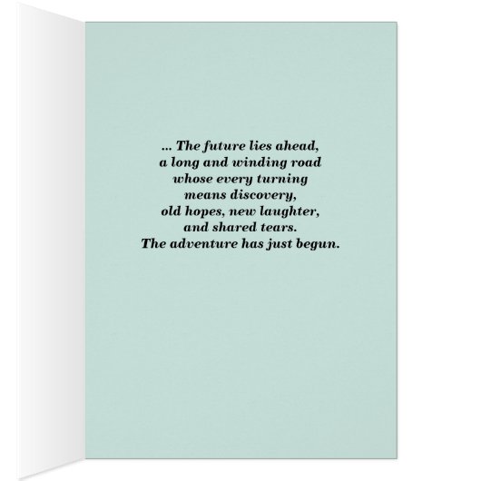 Gay Wedding, Apache Blessing, Blue Green (Binnen (Rechts))