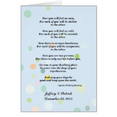 Gay Wedding, Apache Blessing, Blue met Stippen (Voorkant)