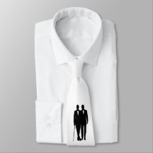 Gay Wedding Black en White Grooms