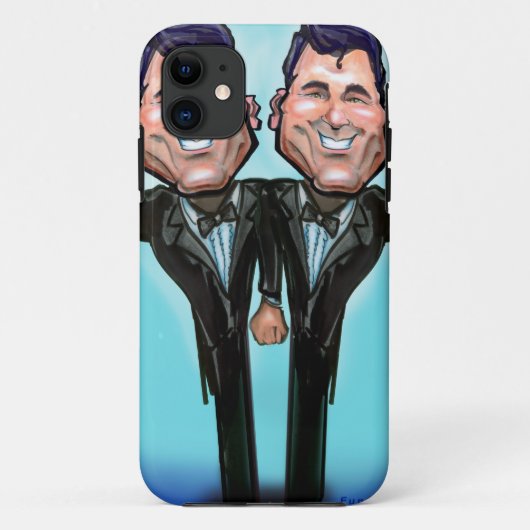 Gay Wedding Cake Dolls Case-Mate iPhone Case (Achterkant)