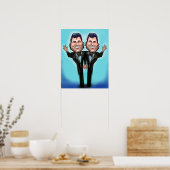 Gay Wedding Cake Dolls Poster (Keuken)