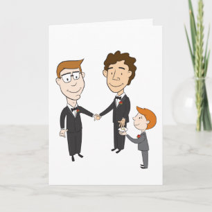Gay Wedding Card Kaart