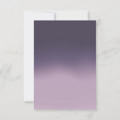 Gay Wedding Double Bow Stropdassen Paarse RSVP (Achterkant)