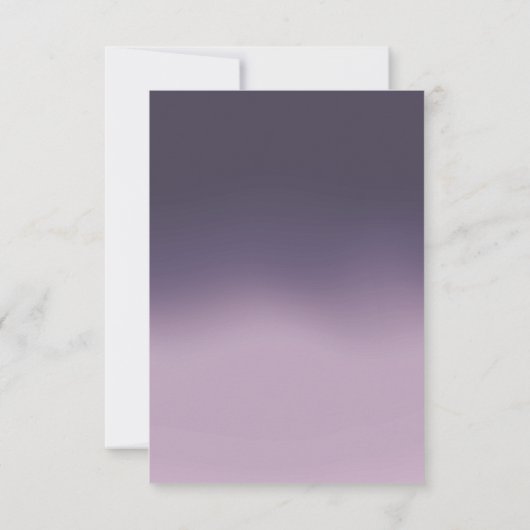 Gay Wedding Double Bow Stropdassen Paarse RSVP (Achterkant)