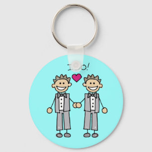 Gay Wedding Favors Sleutelhanger