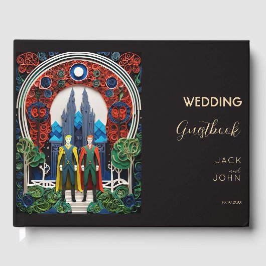 Gay Wedding Gastenboek (Voorkant)