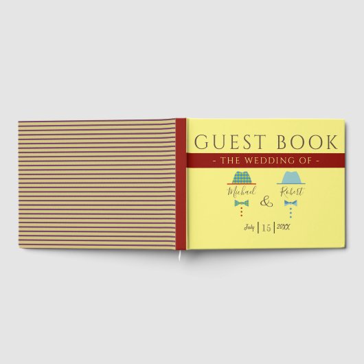 Gay Wedding Gastenboek (Volledig)