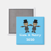 Gay Wedding Magneet (Voorkant / Achterkant)