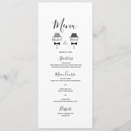 Gay Wedding Menu