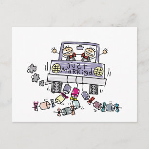 Gay Wedding net getrouwd Aankondigingskaart