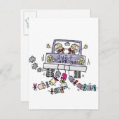 Gay Wedding net getrouwd Aankondigingskaart (Voorkant / Achterkant)