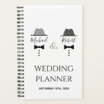 Gay Wedding Planner<br><div class="desc">Plan uw perfecte dag met deze moderne,  elegante en chique zwart-witte Gay Wedding Planner. Ontworpen om uw feest georganiseerd en stijlvol te houden,  biedt deze unieke planner een naadloze ervaring voor paren van hetzelfde geslacht die op zoek zijn naar een gedenkwaardige en mooie bruiloft creëer.</div>