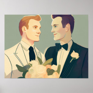 Gay Wedding Poster