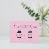 Gay Wedding sparen de Datum Uitnodiging (Staand voorkant)