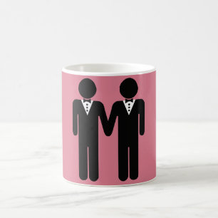 GAY WEDDING TOPPER MANNEN -.png Koffiemok