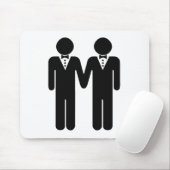 GAY WEDDING TOPPER MANNEN -.png Muismat (Met muis)