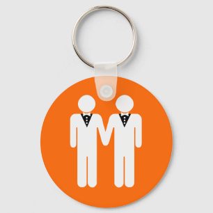 GAY WEDDING TOPPER SLEUTELHANGER
