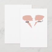 Gay Wedding-Uitnodigingen-Uitnodigingen Kaart (Voorkant / Achterkant)