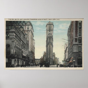 Gay White Way, Times Square, NYC, jaren '20 Poster
