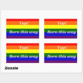 GAY-YUP BORN DEZE MANIER - STICKER (Vel)