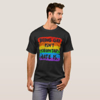Gay zijn is niet vrijwillig. Hate is dat. Mensenre