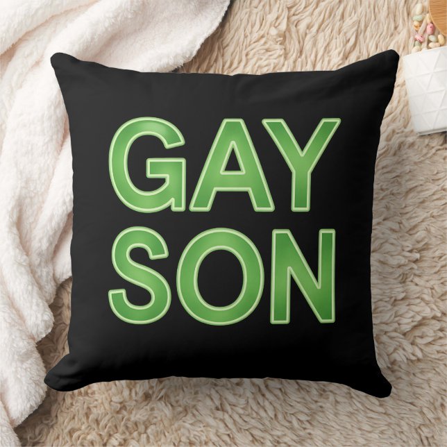 Gay Zoon Grappig LGBTQ Trots Kussen (Deken)