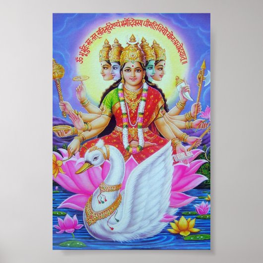 gayatri godin poster (Voorkant)