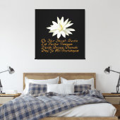 Gayatri mantra canvas afdruk (Insitu (Slaapkamer))