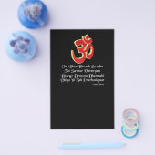 Gayatri mantra flyer (Enkel)