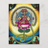 Gayatri Mantra (godin) Briefkaart (Voorkant)
