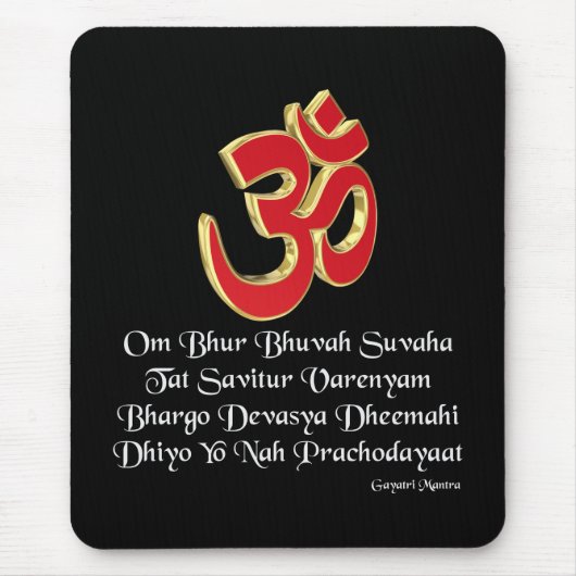 Gayatri mantra muismat (Voorkant)