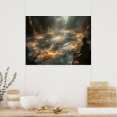 GAYATRI - MANTRA - OM POSTER (Keuken)