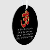 Gayatri mantra ornament (voorkant)