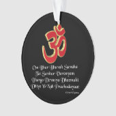 Gayatri mantra ornament (voorkant)