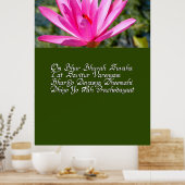 Gayatri mantra poster (Keuken)